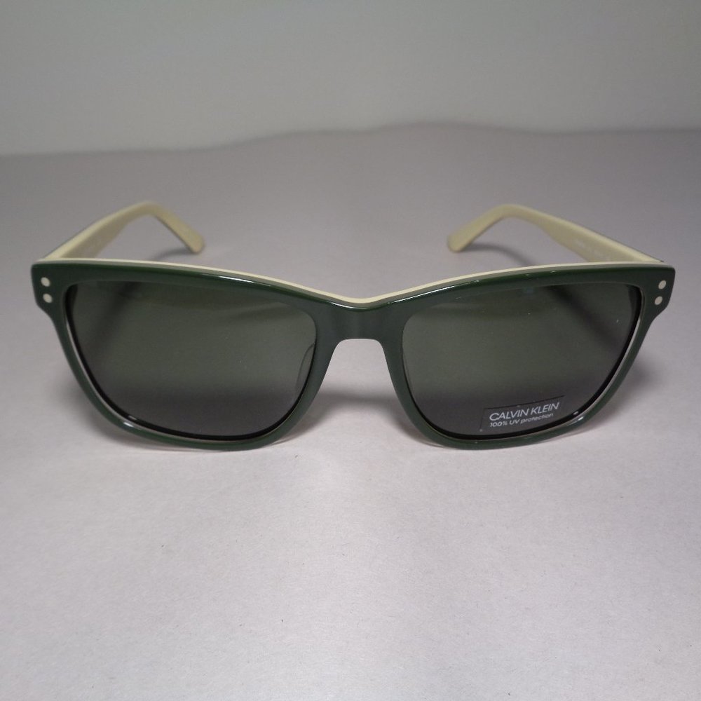 Calvin Klein CK18508S Green Yellow New Sunglasses